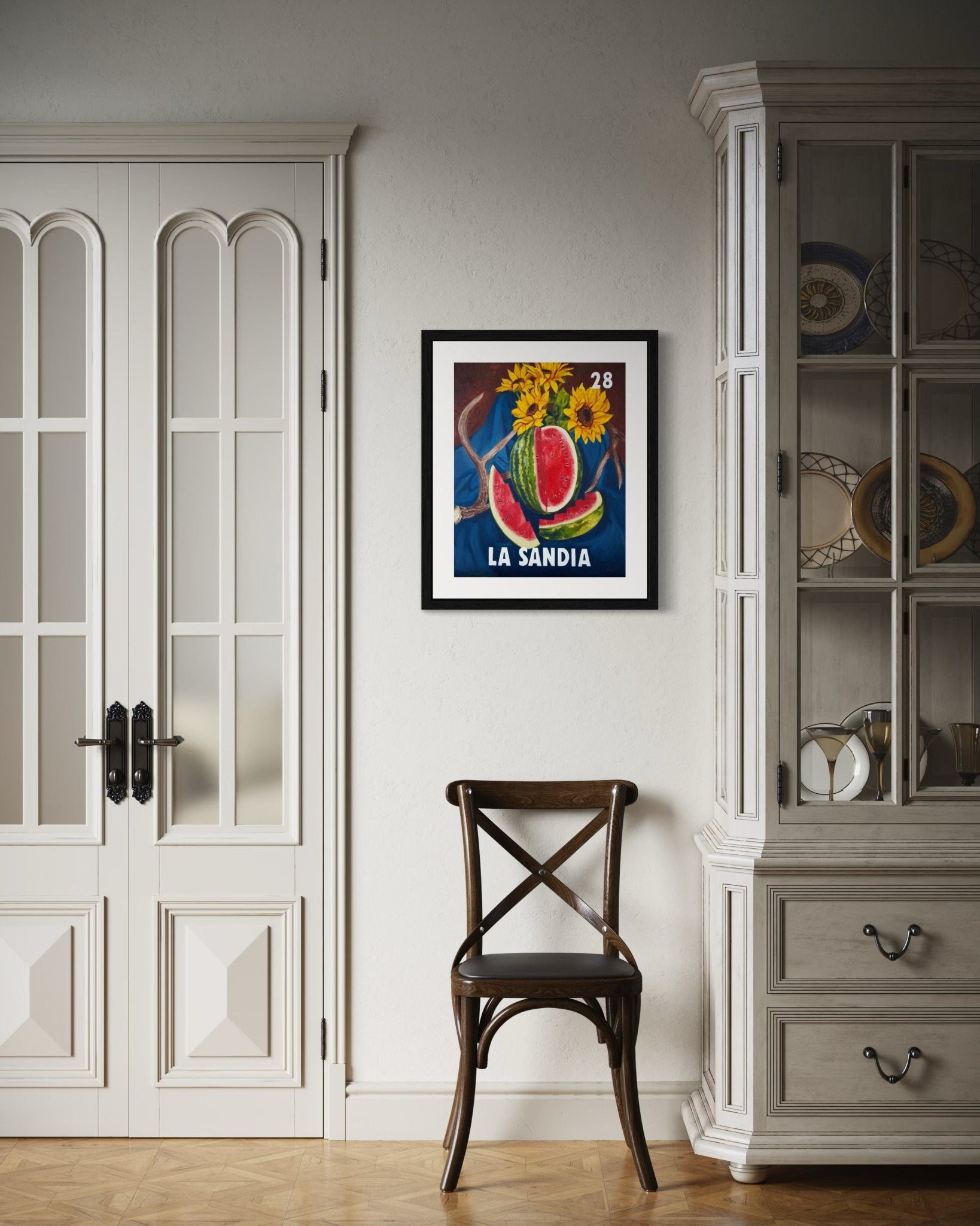 La Sandia (28) Fine Art Print, a Print by Leslie De Leon, presented by Western Gallery