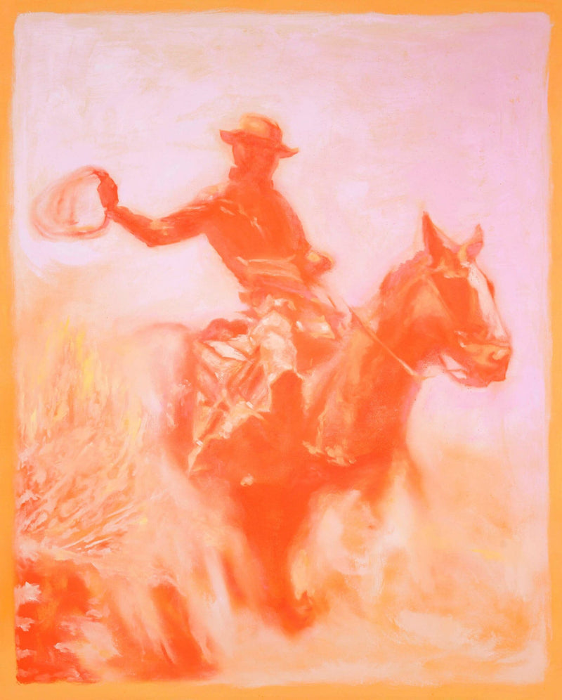 When the Levee Breaks a Painting by GL Richardson, presented by Western Gallery