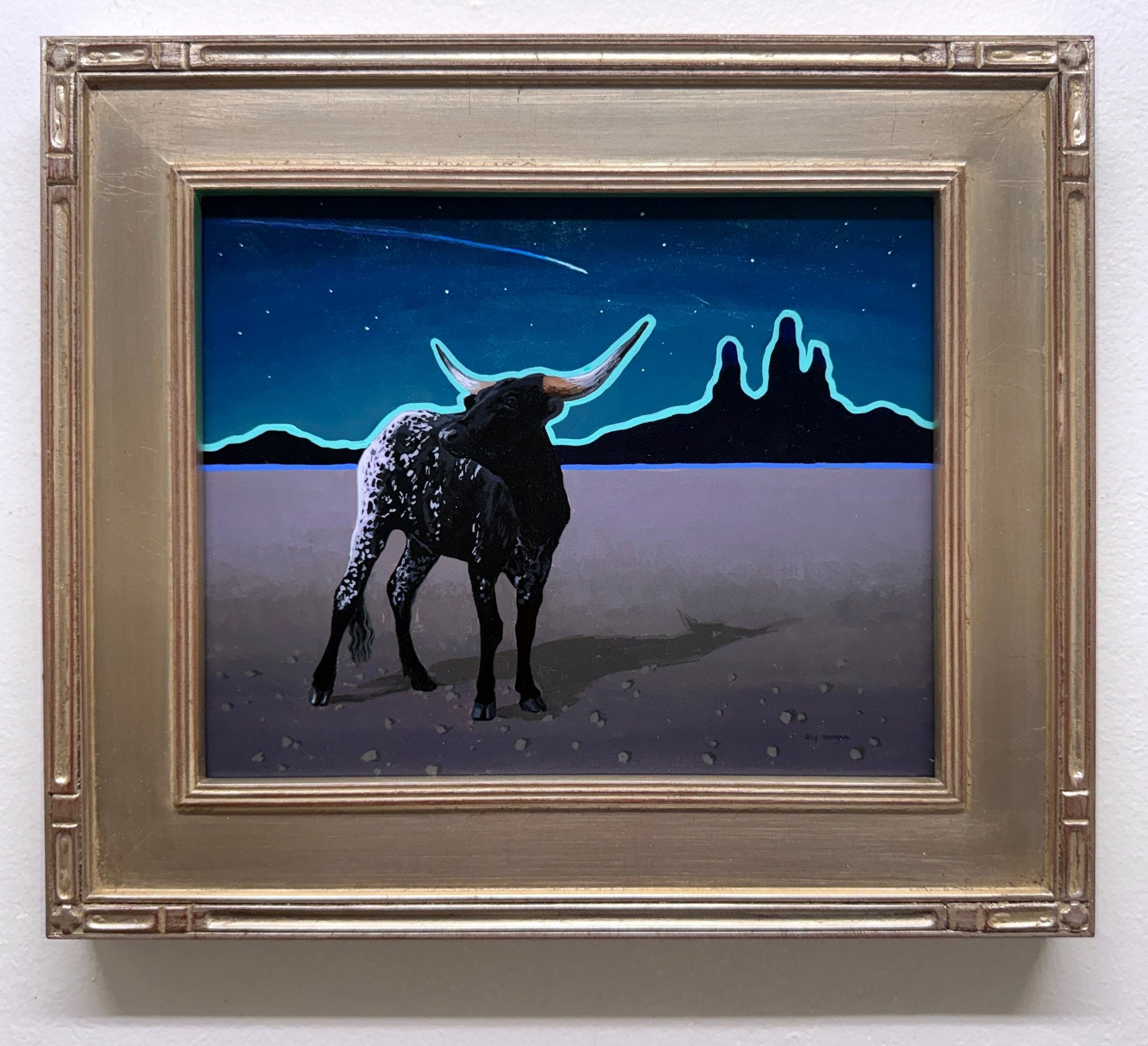 Sing My Elegy, a Painting by Ally Morgan, presented by Western Gallery