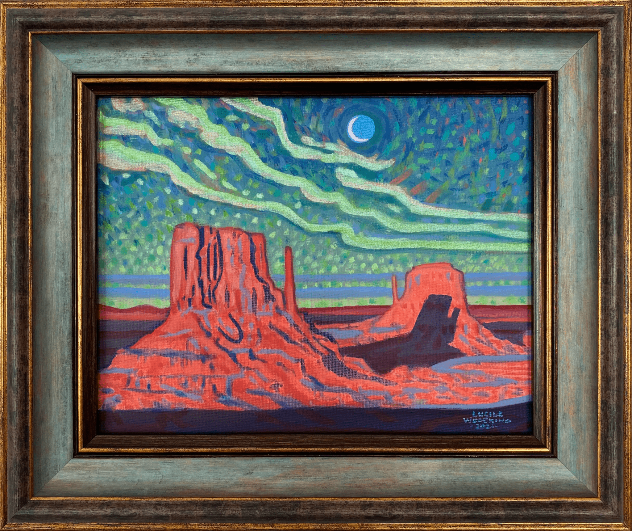 Monument Valley 1 a Painting by Lucile Wedeking, presented by Western Gallery