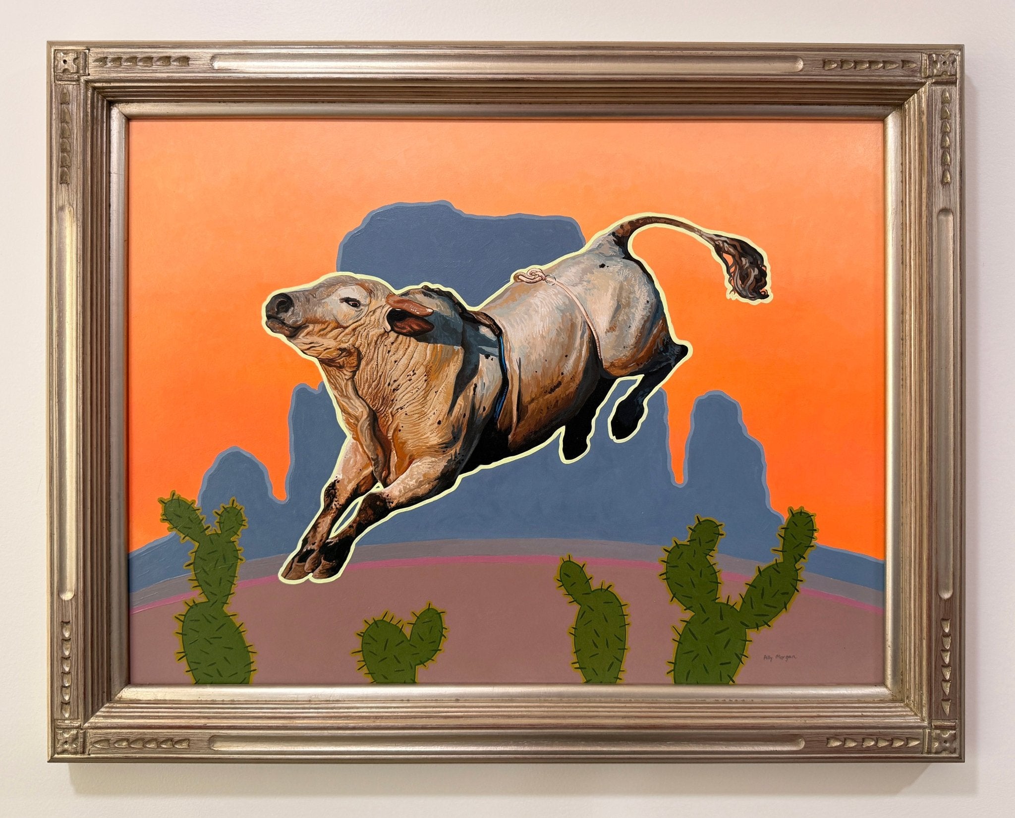 Sunset Dance, a Painting by Ally Morgan, presented by Western Gallery