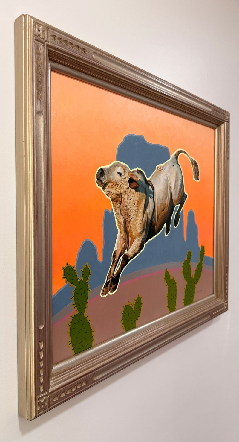 Sunset Dance, a Painting by Ally Morgan, presented by Western Gallery