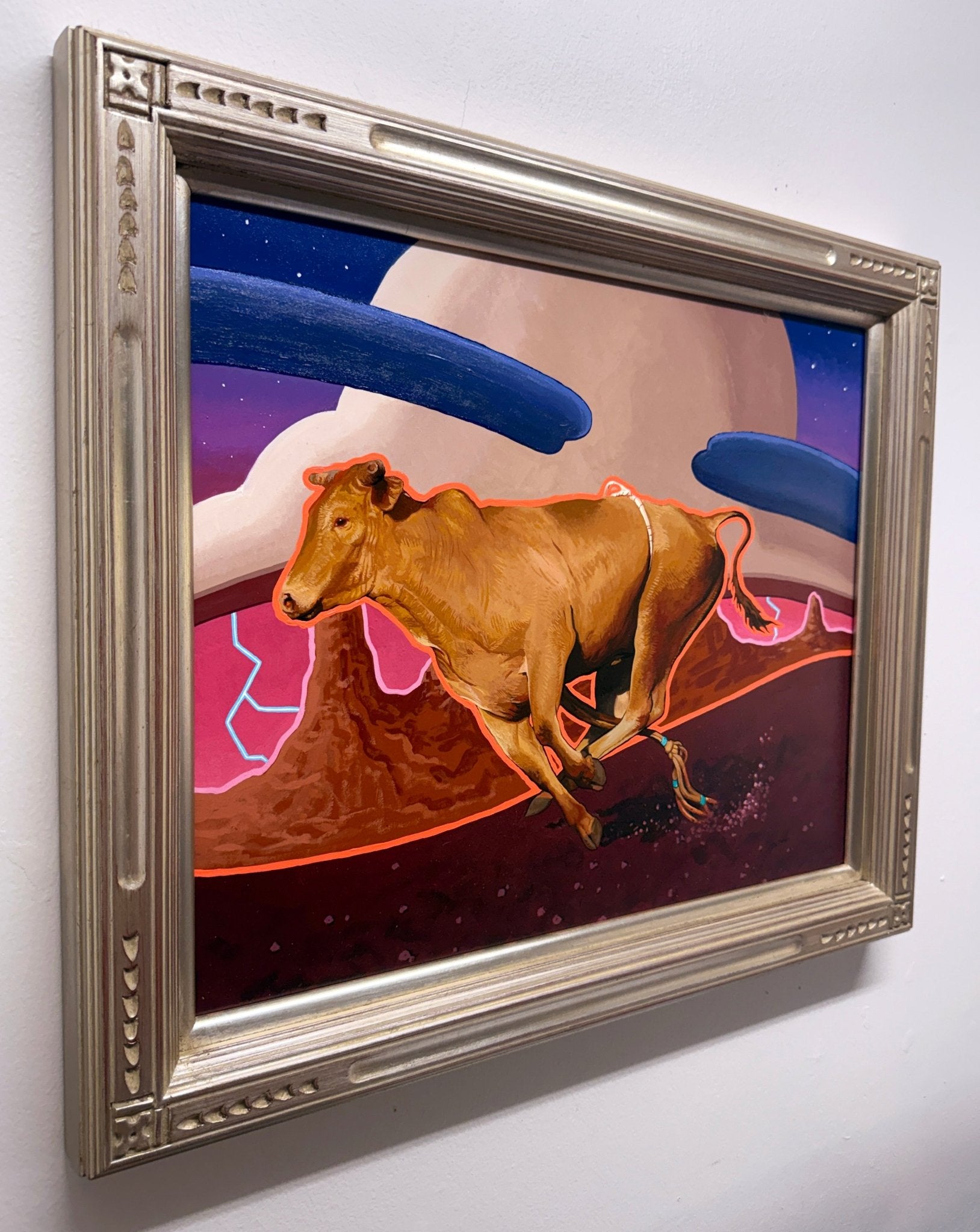 When Thunder Has Memory, a Painting by Ally Morgan, presented by Western Gallery