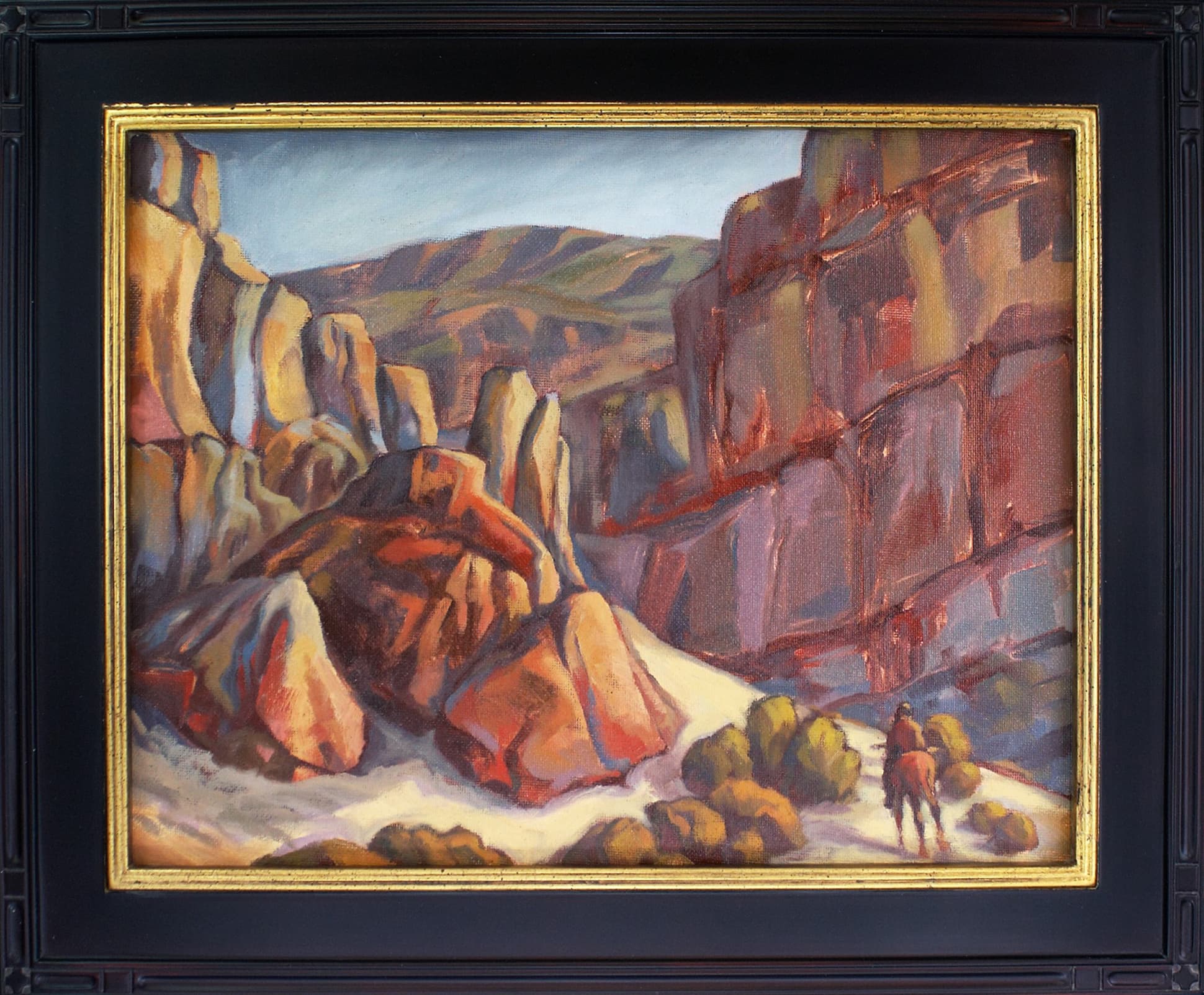 Boquillas Canyon a Painting by Alice Leese, presented by Western Gallery